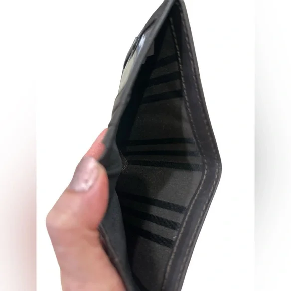 Frye Melissa Bifold Credit Card Wallet dark brown - Picture 5 of 5